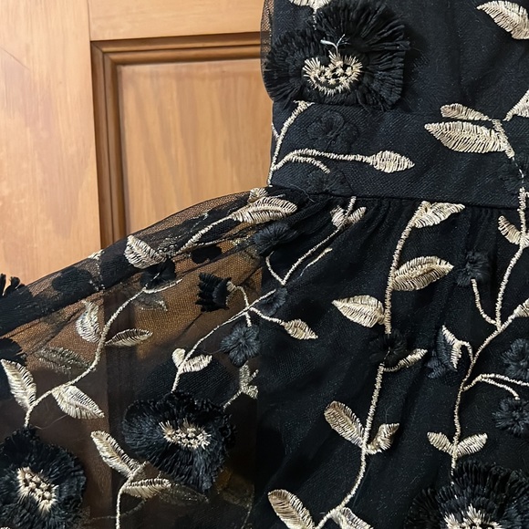 Floor length black formal dress - Picture 9 of 9